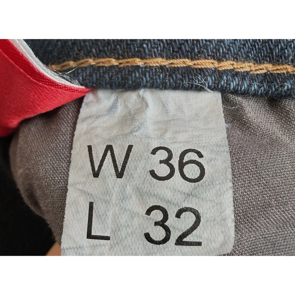 REAX Dyneema 267 Jeans Protective Padded Motorcycle Men's 36x32 Indigo Blue EUC - Picture 6 of 11